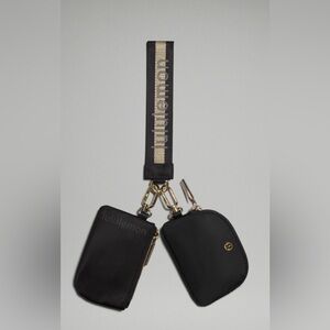 Lululemon Black Mini Pouch Set